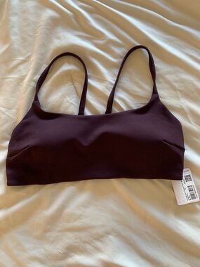 lululemon athletica Black Plum Sports Bralette
